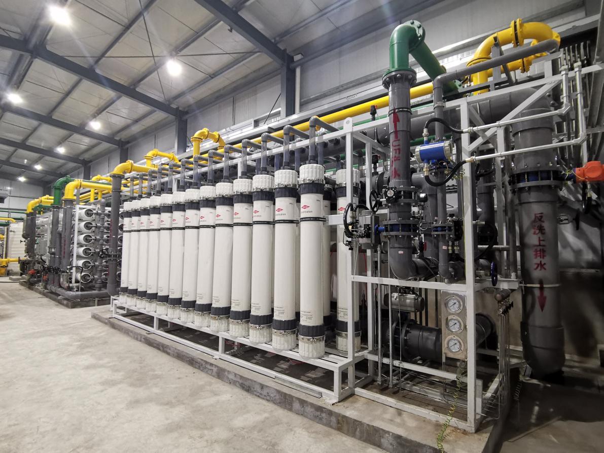 120 cubic meters/hour reclaimed water reuse