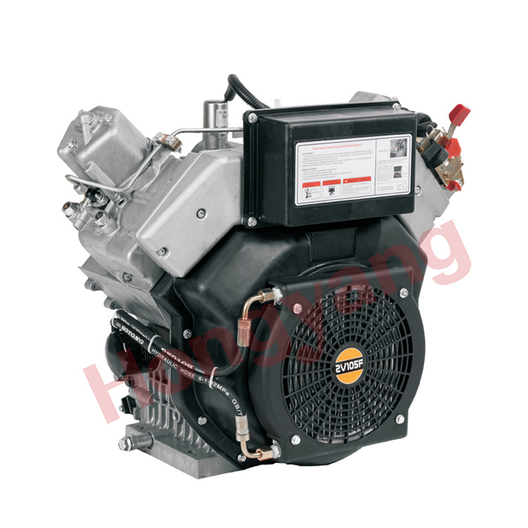 KD2V105FE Dual Cylinder Air Cooled Diesel Engine