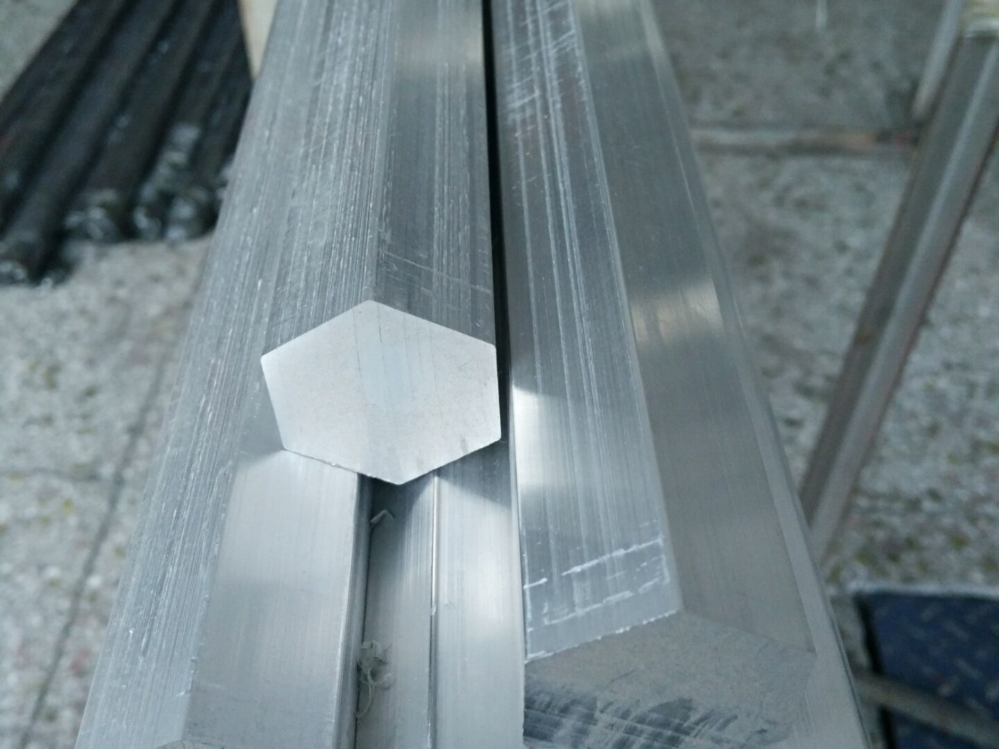 1050 H14 hexagonal aluminum bar
