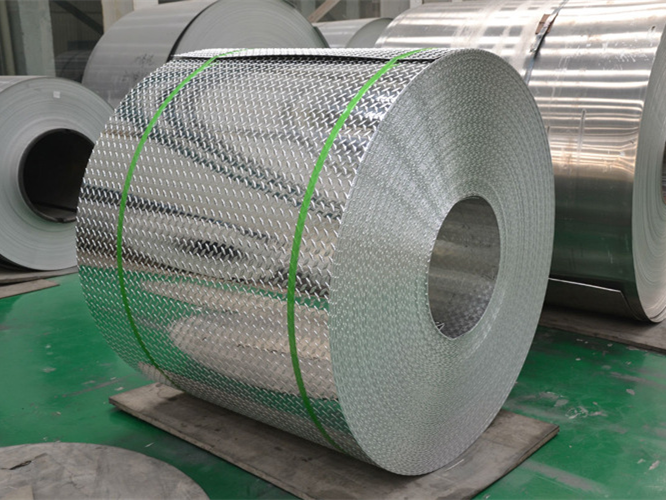 7A04 T6 Patterned aluminum coil