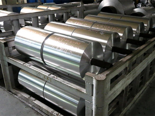 8011 O Coated aluminum foil