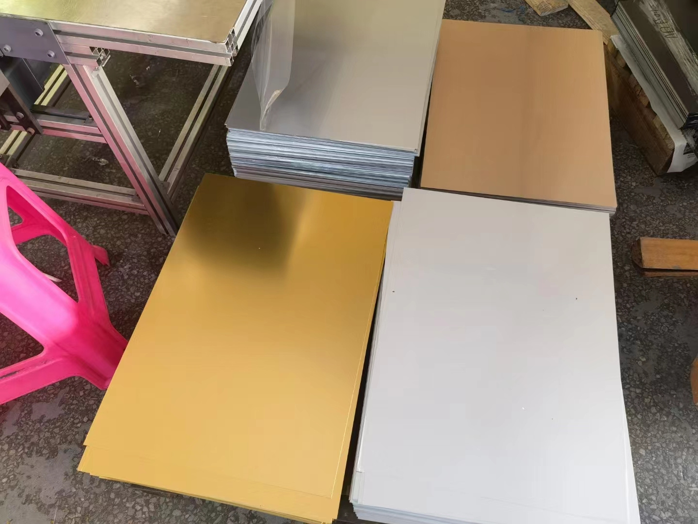 5083-H22 colored aluminum plate