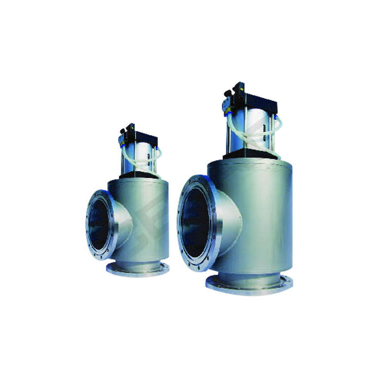 Large High Vacuum Angle Valves