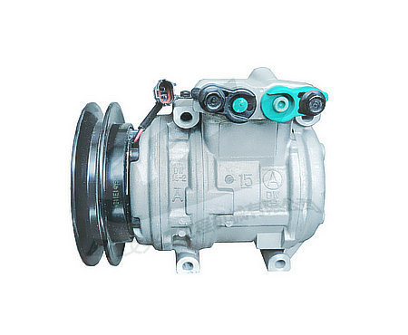 Air conditioner compressor assembly