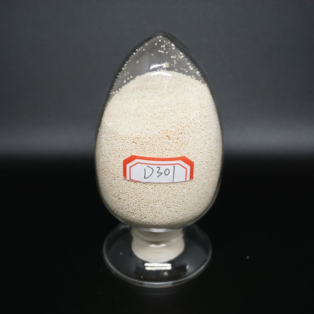 D301 Macroporous styrene series weakly alkaline anion exchange resin