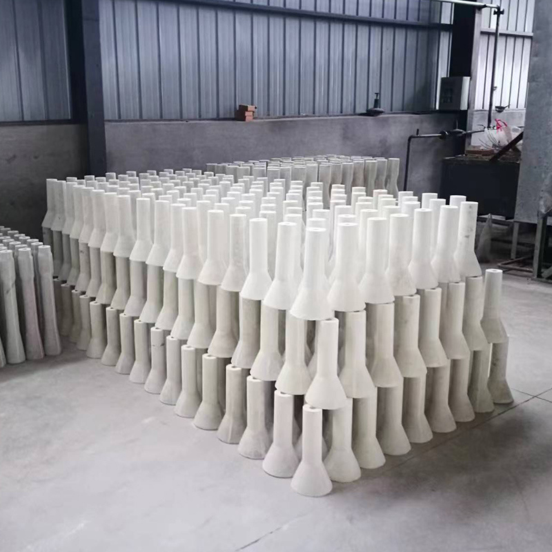 Fused silica immersion spout