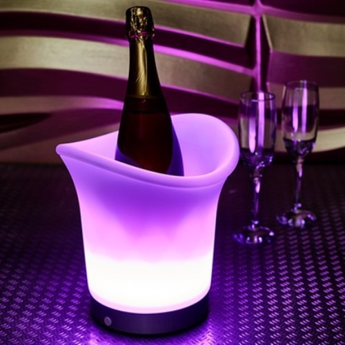 Rotomolded LED Bar Lighted Furniture Lighting Wine Cooler Ice Bucket
