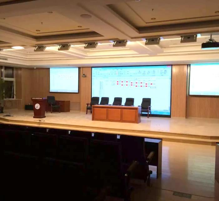北京联合大学LED会议室灯光工程案例
