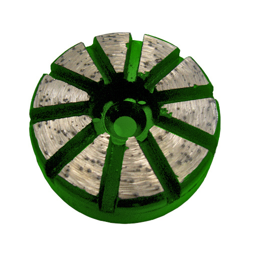 Round shape STI diamond grinding shoes