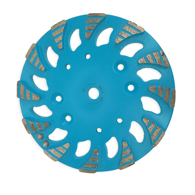10 inch Diamond floor grinding plate for concrete
