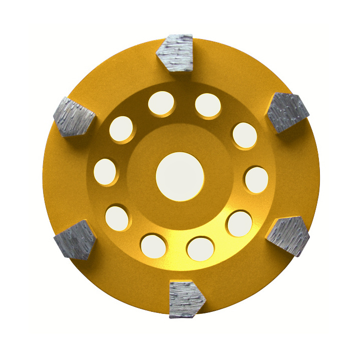 4-7 inch half arrow diamond grinding cup wheels