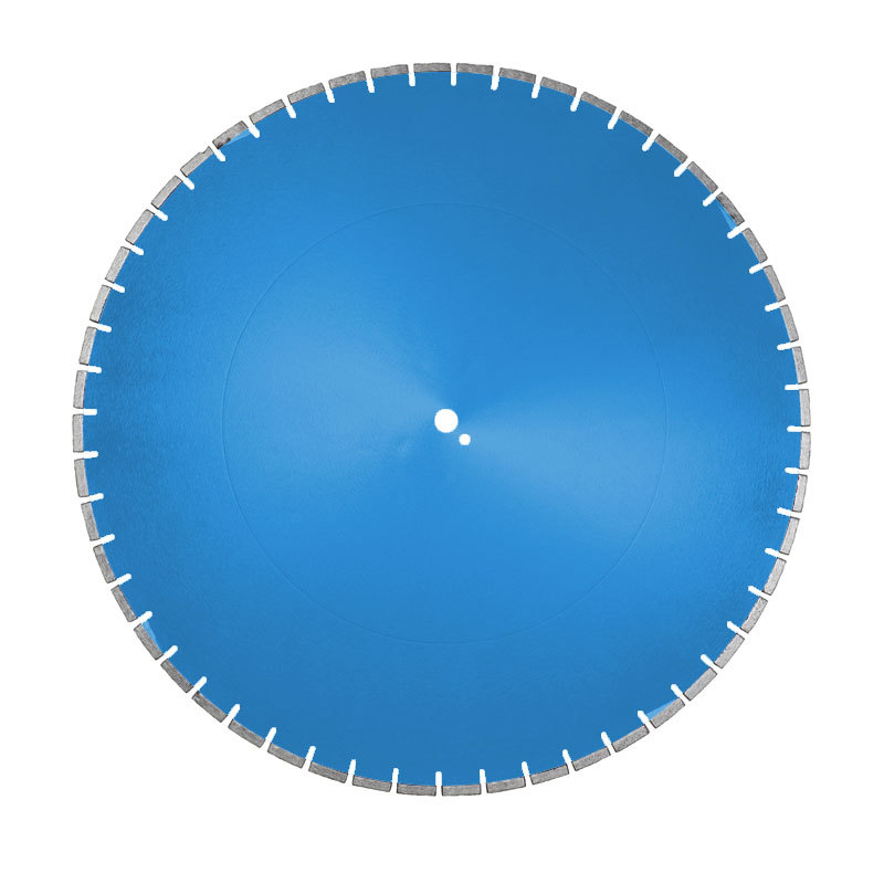 800mm Laser welded diamond saw blade for highway cutting