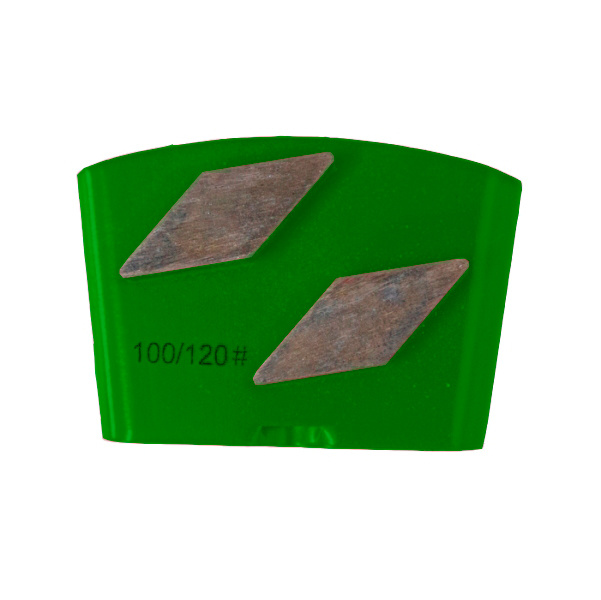 Rhombus segment diamond floor grinding shoes