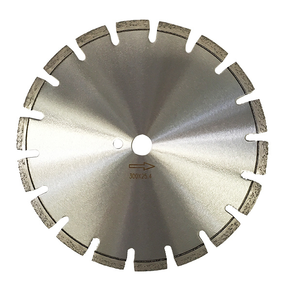 300mm Laser welded diamond tuck point saw blade for wall grooving