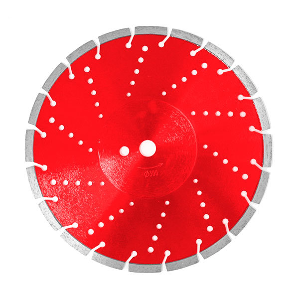 300-500mm Laser welded diamond cutting disc for concete wet & dry cutting