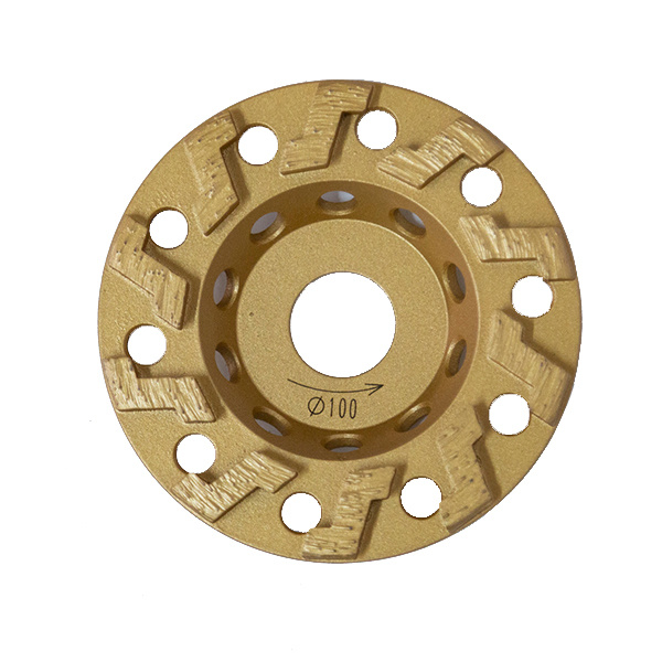 4-7 inch Z segment diamond grinding cup wheels