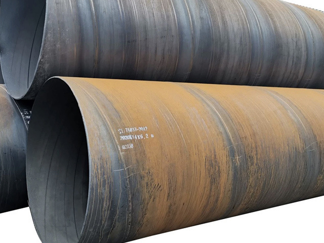 Pier steel pipe pile spiral steel pipe