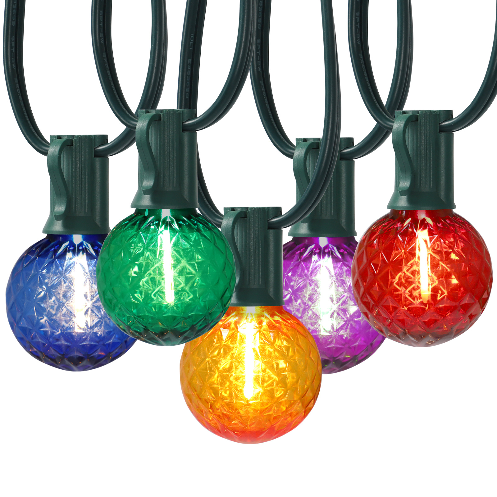 Large size pineapple ball led lights accessories light string lights flashing lights double sets of decorative plug-in Christmas courtyard pendant Large size pineapple ball led lights accessories light string lights flashing lights double sets of decorative plug-in Christmas courtyard pendant