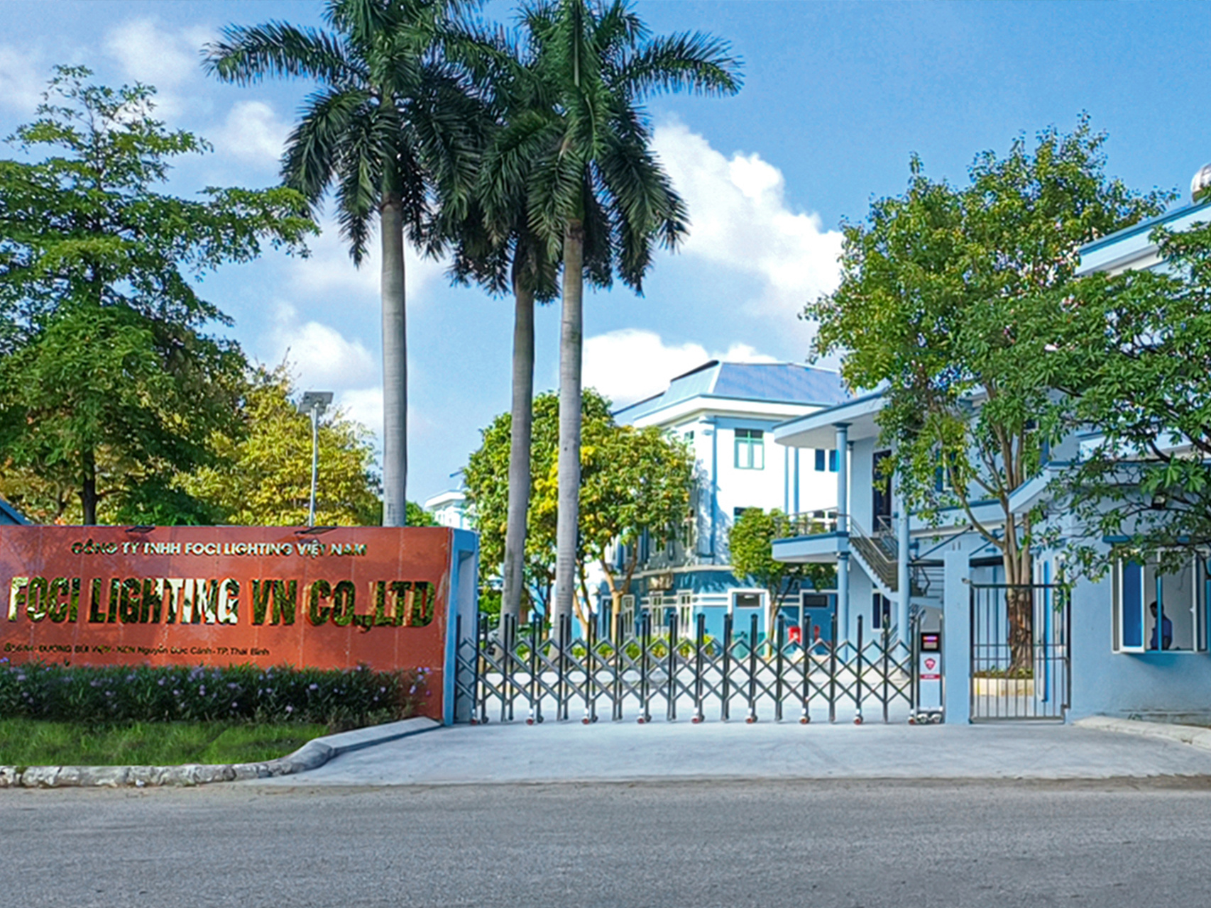 Factory gate Factory gate