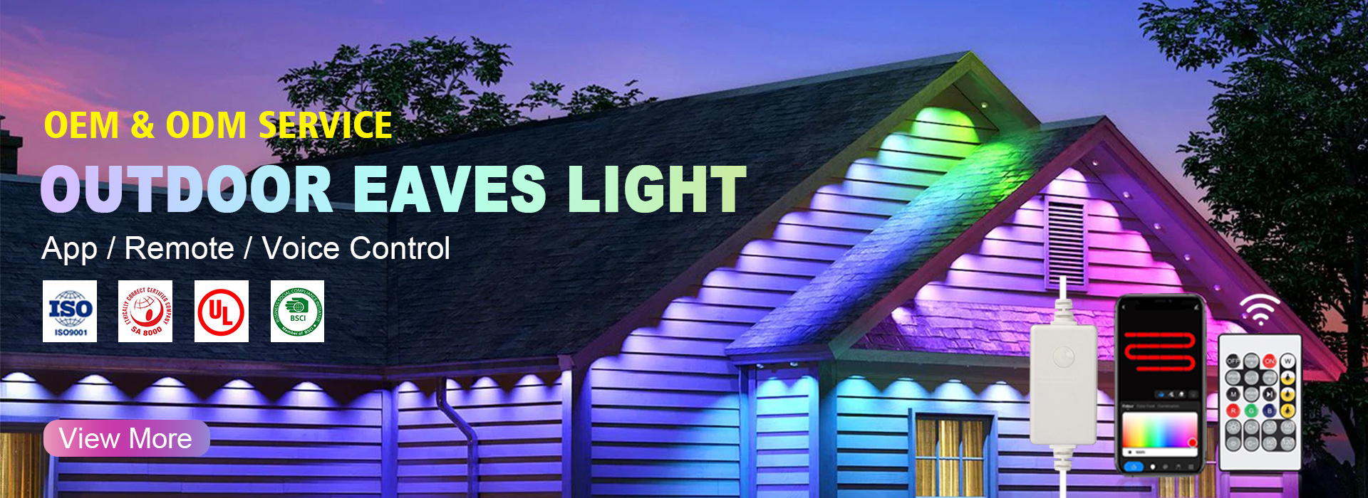Eaves light Banner