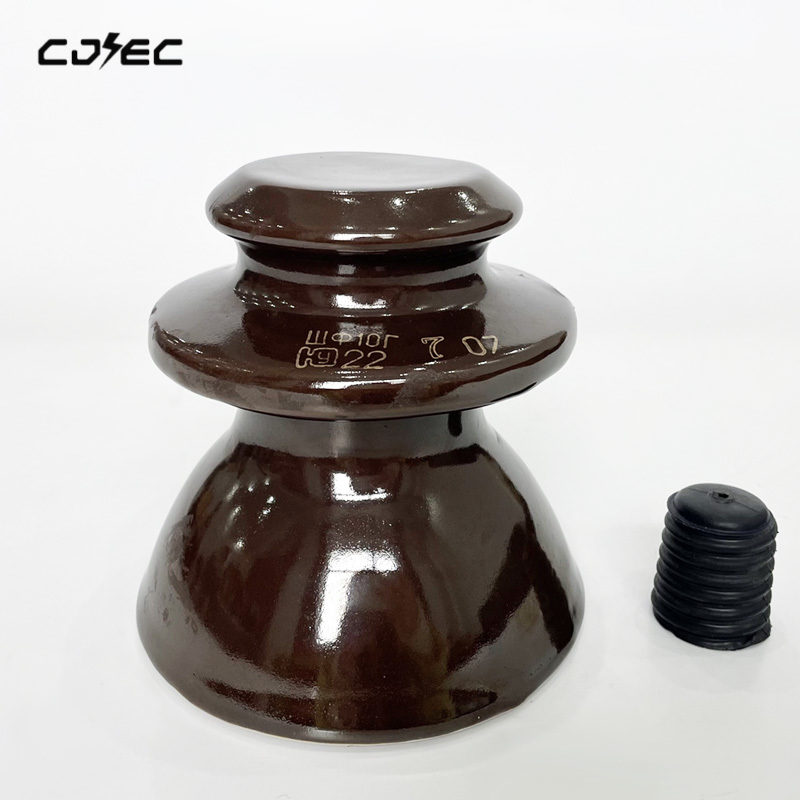 12.5kN High Voltage Ceramic isolator Shf10g Pin Insulator