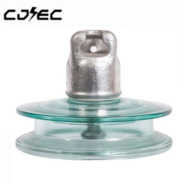 high voltage double winged Glass Insulator 70kn