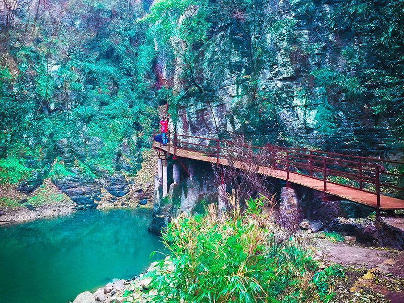 到湖北宜昌旅游必去的五大景區之一：遠安武陵峽口生態旅游度假區 