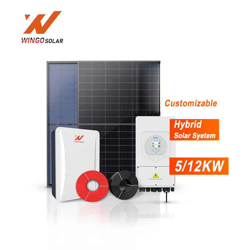 Hybrid Solar Energy System for Commercial and Industrial Solution
