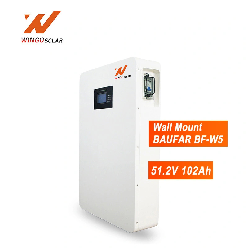 Wall Mounted Lithium Battery BF-W5 51.2V 102Ah