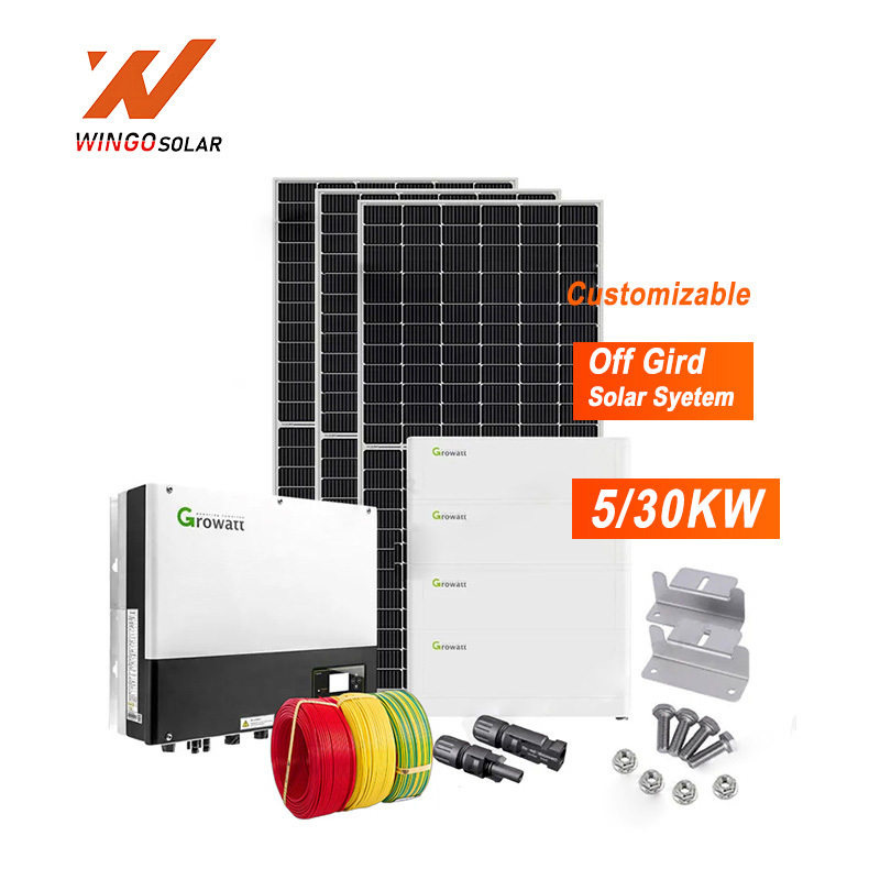 Off Grid Solar Power System for Commercial and Industrial Solution