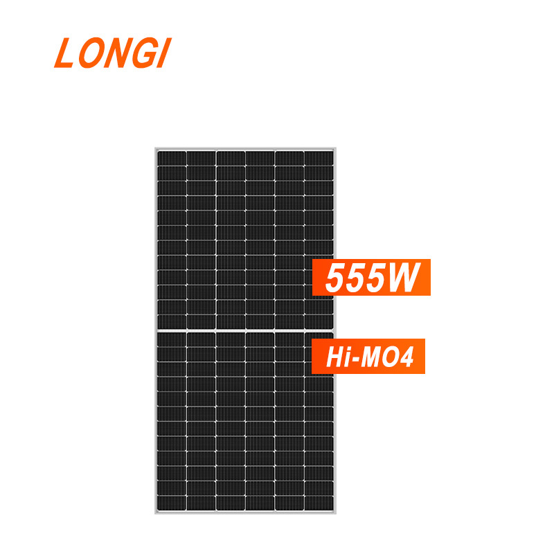 555W Solar Panels High Efficiency PV Modules LONGI  Hi-MO4