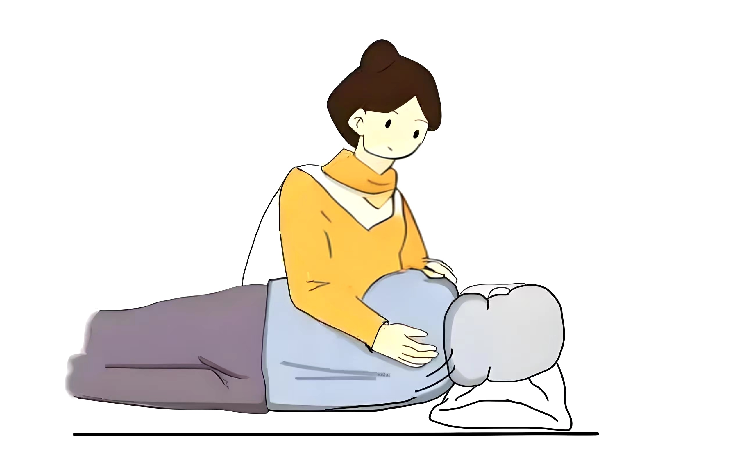 叩背排痰的正确方法