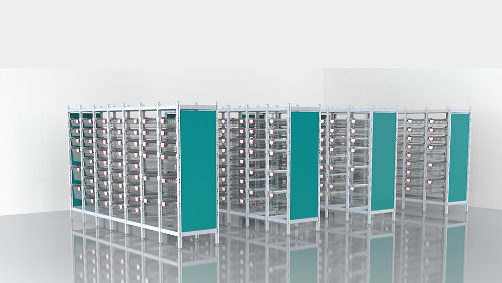 SPD standard warehouse (basket shelf)