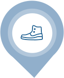 Intelligent shoe storage area