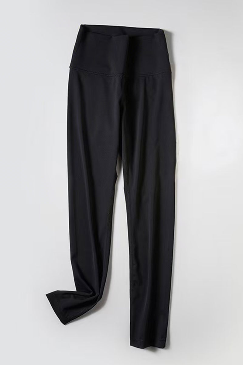 Women's Silk Yoga Athletic Leggings