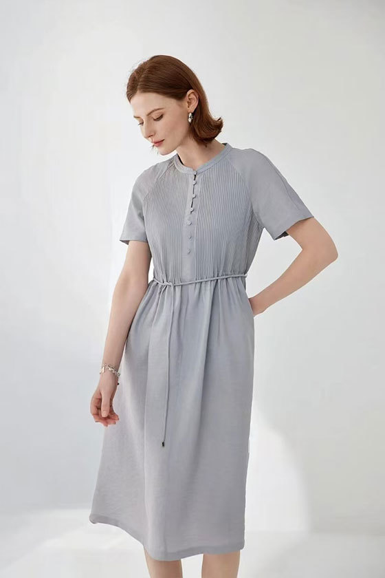 Women's Machine-Washable Silk Dress