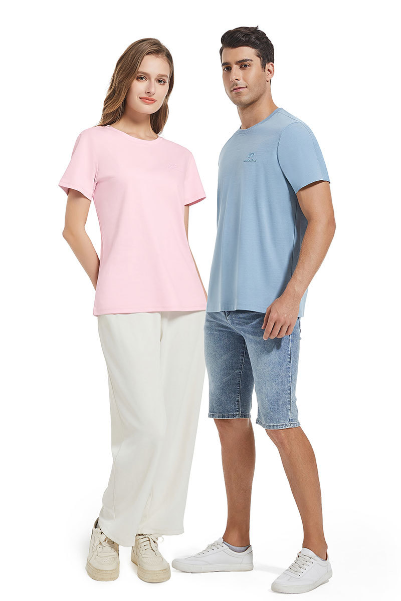 Men's and Women's T-shirt Couple Set