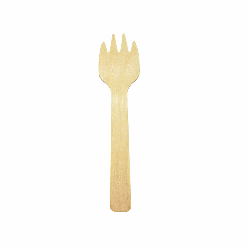 106mm Wooden Spork(Shape 2)