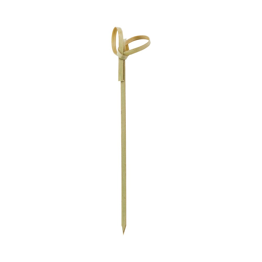 90mm Bamboo Heart Skewer
