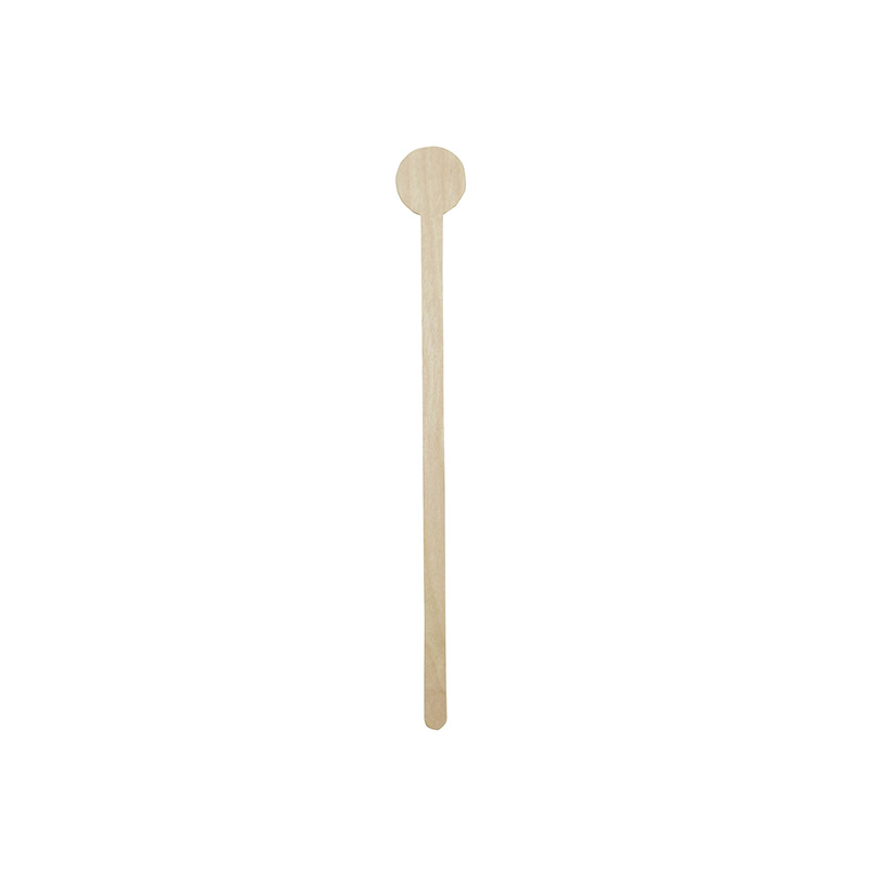 180mm Wooden Small Round Head Coffee Stirrer