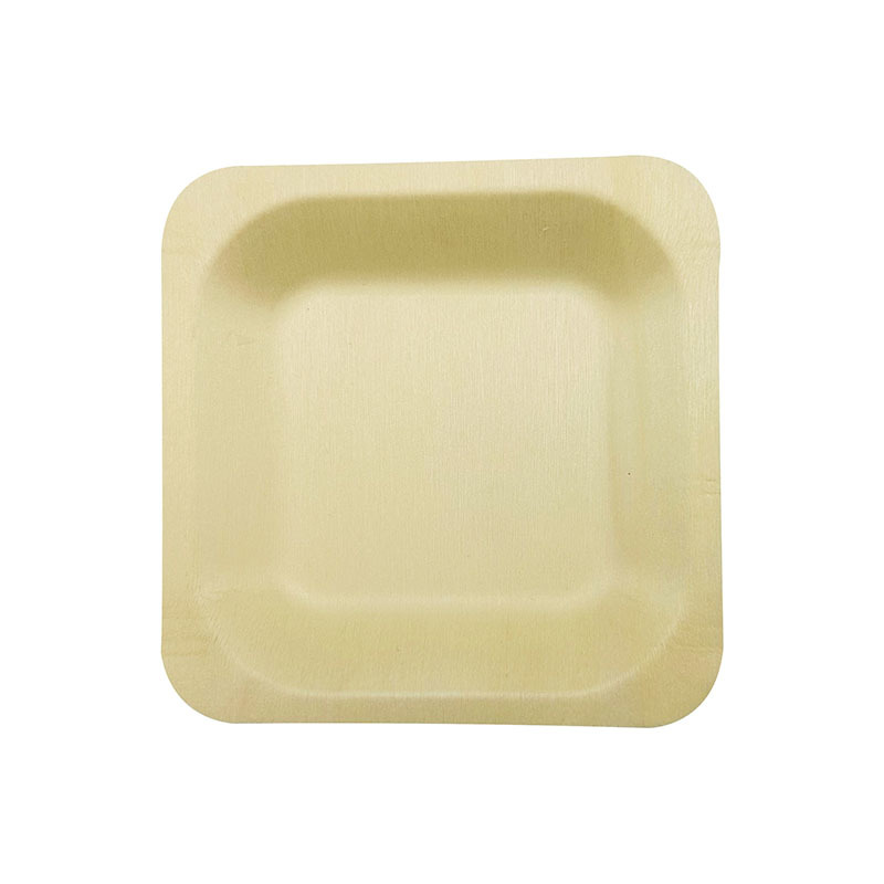 115mm Wooden Square Plate