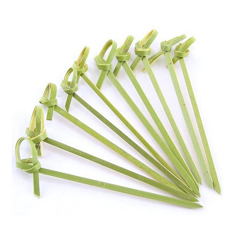 90mm Bamboo Loop Skewer