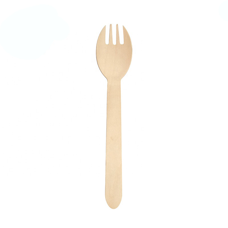 160mm Wooden Spork