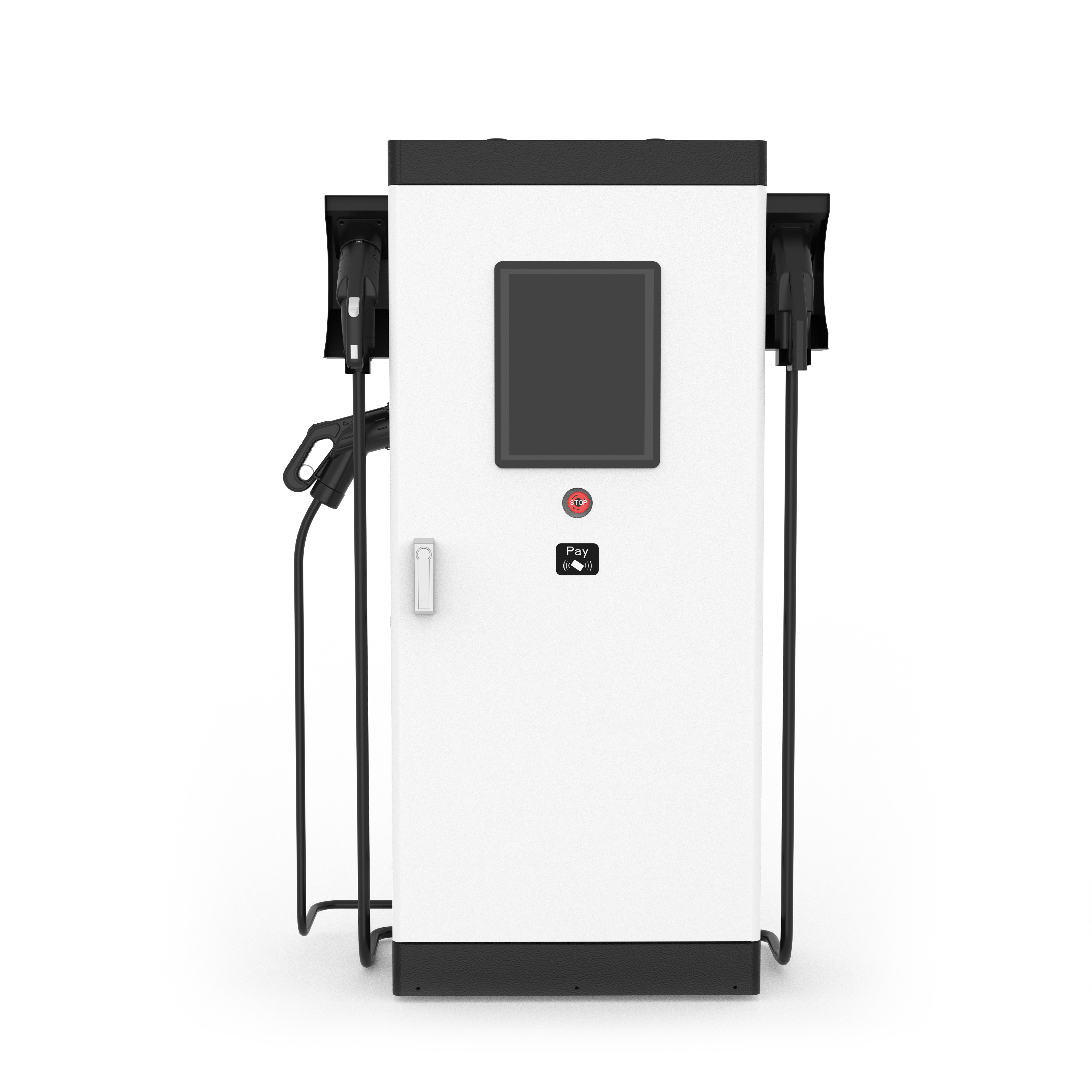 30-40kw Multi-Standards DC Quick Charging station use demonstration
