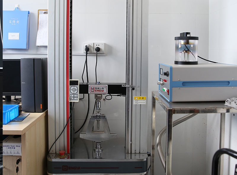 Flexural strength tester