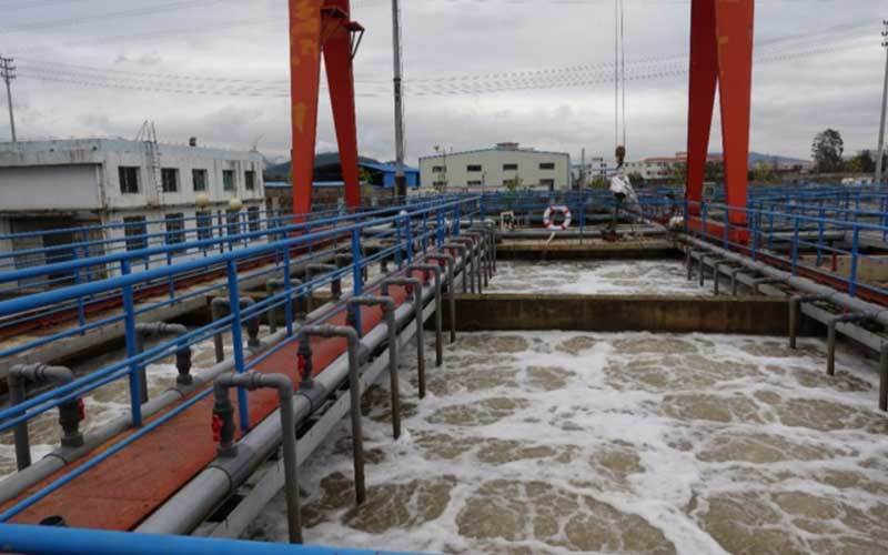 A chemical industrial park wastewater treatment project in Hezhou（7000m³/d）