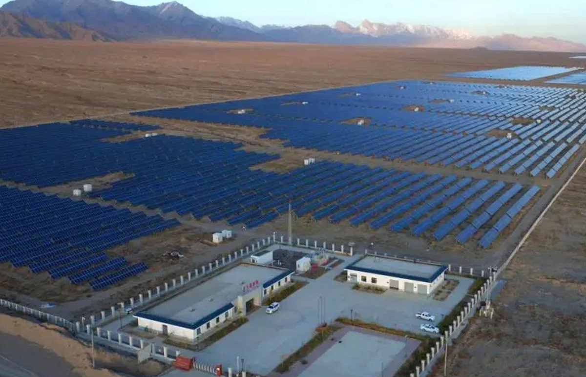 粵水電巴楚縣國(guó)網(wǎng)綜能三期100MW發(fā)電工程-220KV升壓匯集站