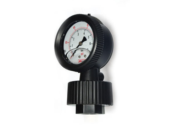 Pp diaphragm pressure gauge