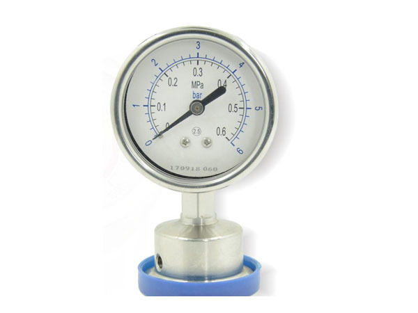 Diaphragm pressure gauge