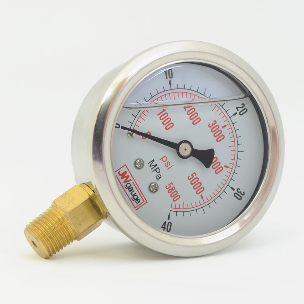 Shockproof pressure gauge
